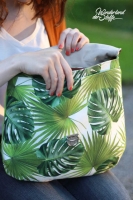 Lederimitat Noppen Filzr�cken, Havanna Braun