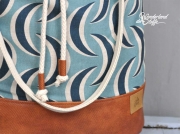 Lederimitat Noppen Filzr�cken, Havanna Braun