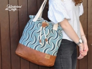 Lederimitat Noppen Filzr�cken, Havanna Braun