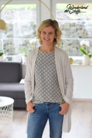 Schnittmuster Volant Bluse Lillesol Woman No35