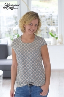 Schnittmuster Volant Bluse Lillesol Woman No35