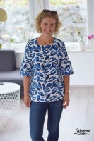 Schnittmuster Volant Bluse Lillesol Woman No35