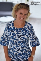 Schnittmuster Volant Bluse Lillesol Woman No35