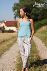 Viskose Jersey uni, dusty mint