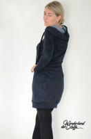 Punto di Roma Heavy Stretchjersey Camouflage, nachtblau petrol