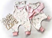 Jersey Streifen,  rosa wei�