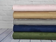 leichtes Wildleder Imitat Fake Suede, sand