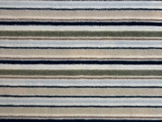 Doubleface Wellness Fleece Eisb�ren Streifen, hellblau