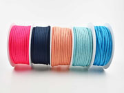 Kordelband 5 mm, neongelb