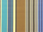 beschichtete BW Leona Streifen - blau/taupe