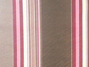 beschichtete BW Leona Streifen - pink/taupe