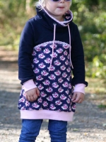 dickerer Jeansstoff mit Stretch, mittleres jeansblau