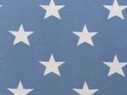 RESTST�CK 35 cm Jersey Sterne 4,5cm Vicente, jeansblau