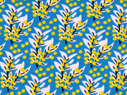 RESTST�CK 35 cm Jersey Elderberry Jolijou, gelb/hellpetrol