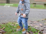 Doubleface Velour Strick, anthrazit