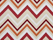 Camelot Baumwolle Marsala Moments Zickzack