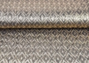 Cocktailstoff Rauten metallic, gold