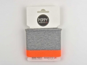 Fertigb�ndchen Streifen, neonorange grau