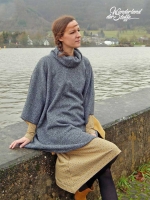 French Terry Sweat Viskose Blumenr�der, ocker