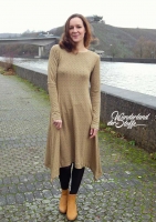 French Terry Sweat Viskose Blumenr�der, ocker