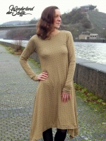 French Terry Sweat Viskose Blumenr�der, ocker