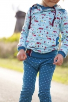 French Terry Sweat Lamas Kakteen Tipis, hellt�rkis