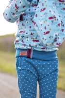 French Terry Sweat Lamas Kakteen Tipis, hellt�rkis