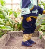 French Terry Sweat Pfeile, hellt�rkis