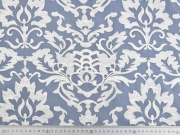 RESTST�CK 78 cm Organza Stickerei Ornamente, cremewei�