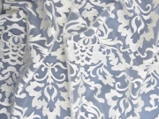 RESTST�CK 78 cm Organza Stickerei Ornamente, cremewei�