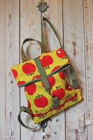 Canvas Stoff �pfel by Graziela schmutz-und wasserabweisend, gelb