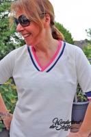 Schnittmuster Pullover V-Ausschnitt Vicky Damen Fadenk�fer