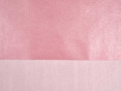 Kunstleder Lederimitat gepr�gte Optik, altrosa metallic