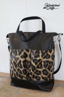 Baumwollsatin elastisch, camel