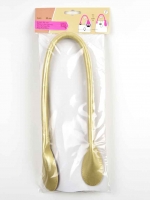 Taschenhenkel 60 cm Kunstleder, gold metallic #100