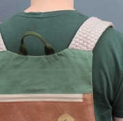 Dry Oilskin Light gewachste Baumwolle, Moosgr�n