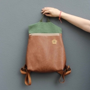 Dry Oilskin Light gewachste Baumwolle, Moosgr�n