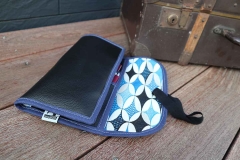 Kunstleder Lederimitat gepr�gte Optik, schwarz