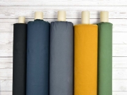 Dry Oilskin Light gewachste Baumwolle, marineblau