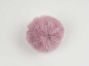 Kunstfellbommel Taschenanh�nger 6cm, altrosa