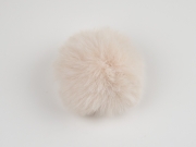 Kunstfellbommel Taschenanh�nger 6 cm, nude
