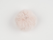 Kunstfellbommel Taschenanh�nger 6 cm, nude