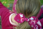 Jersey Rehe Blumen Herzen, beere