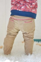 Jersey uni, dunkles Jeansblau