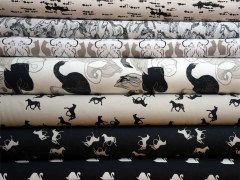 RESTST�CK 150 cm Milliblus Wild Things Viskose B-Ware