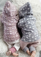 Jersey Hasen F�chse B�ren Wolken , cremewei� altrosa