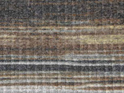 RESTST�CK 63 cm gerippter Strick gestreift, beige braun