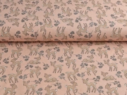 Jersey kleine Rehe Rehkitz Zweige, alrosa