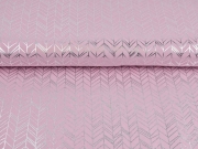 Jersey Pfeilspitzen Fischgr�t, silbermetallic hellaltrosa