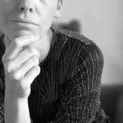 Jersey F�cher Strasssteine, schwarz